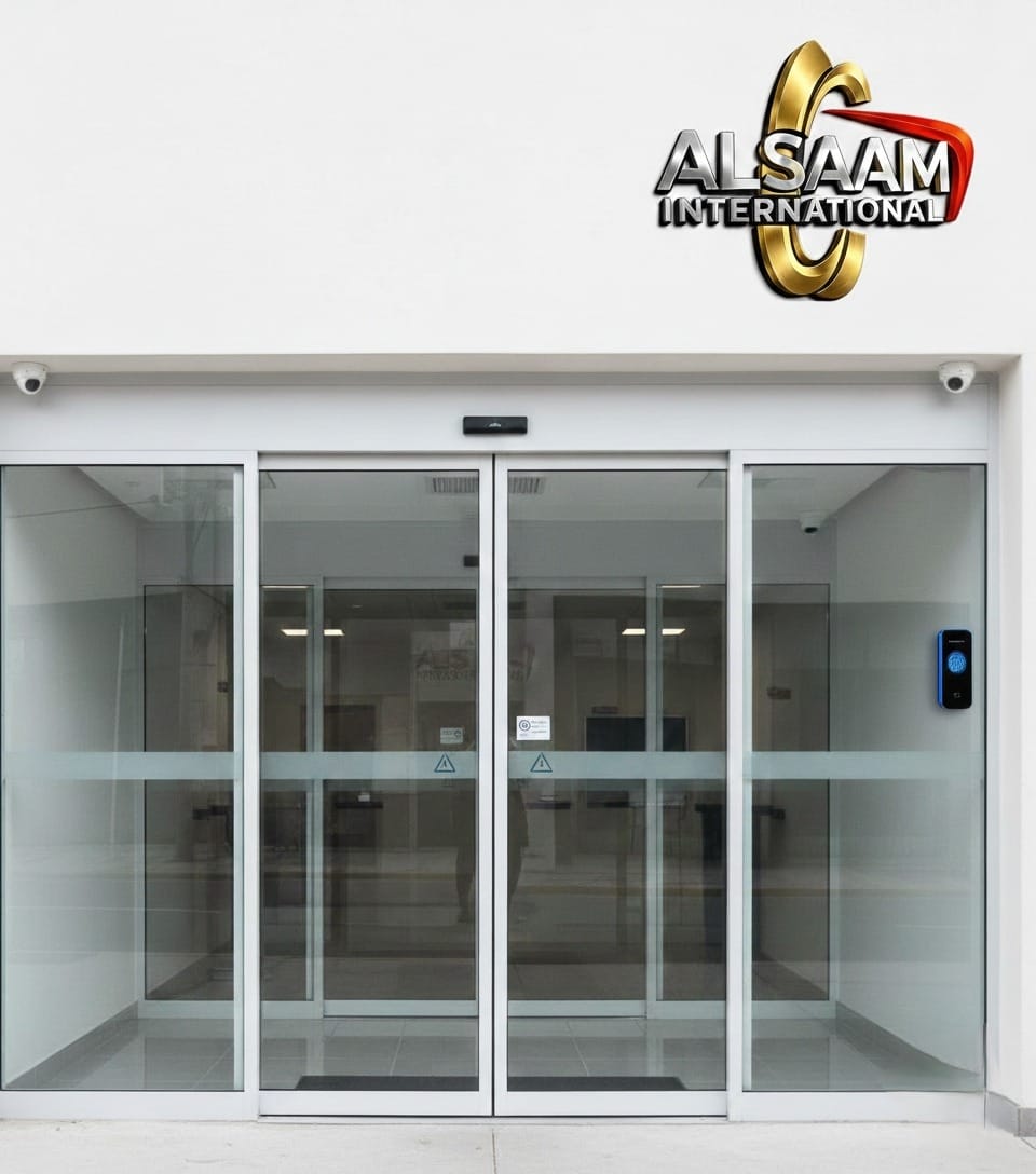 مكائن الأبواب الزجاجية