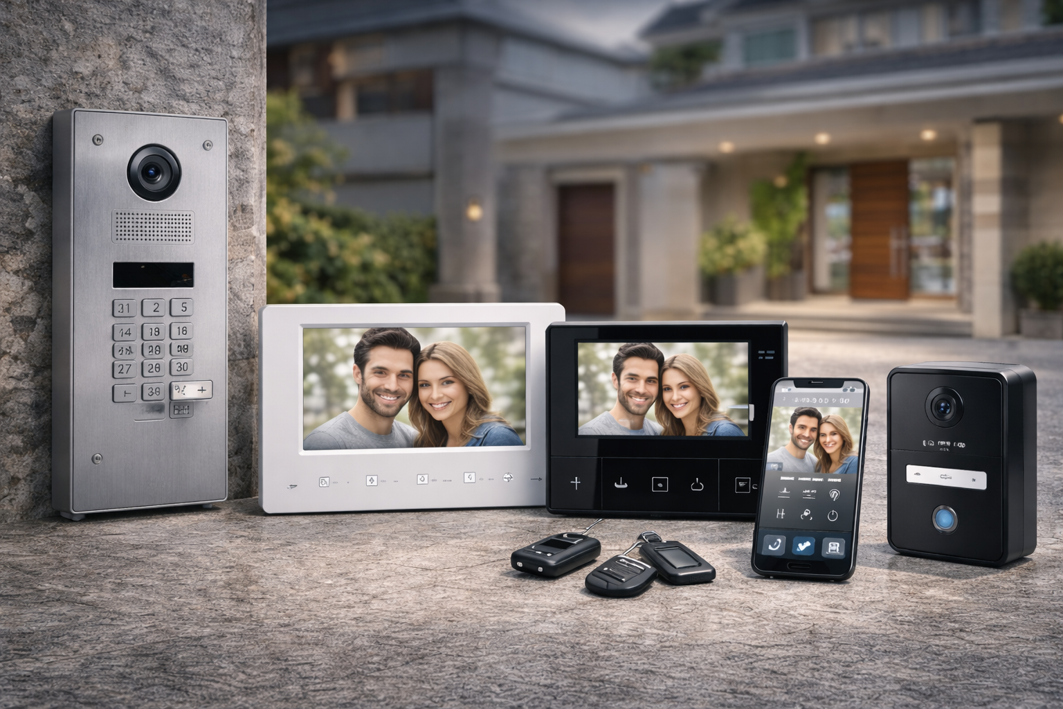 بيع وصيانة الإنتركوم المرئي